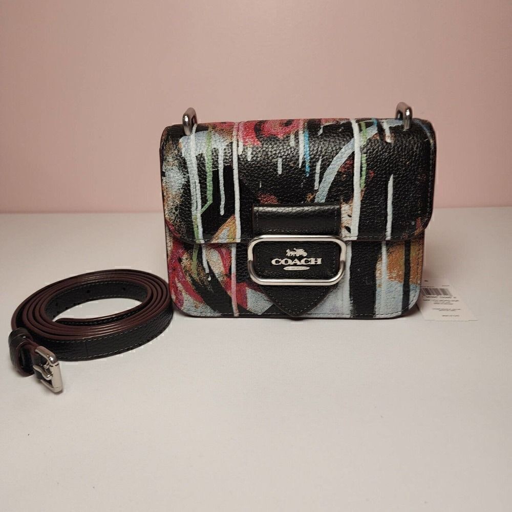NWT CM108 Coach X Mint + Serf Morgan Square Crossbody